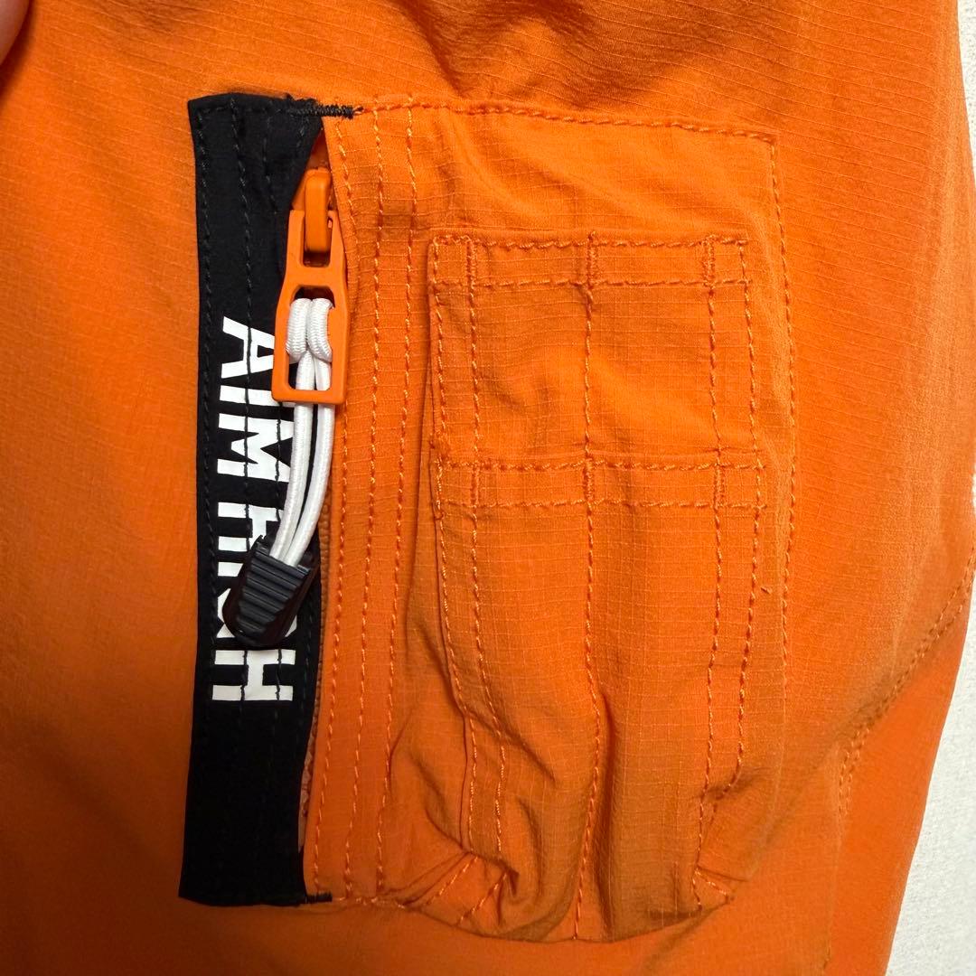 希少5L AVIREX USAF FUTURE COMMAND オレンジ