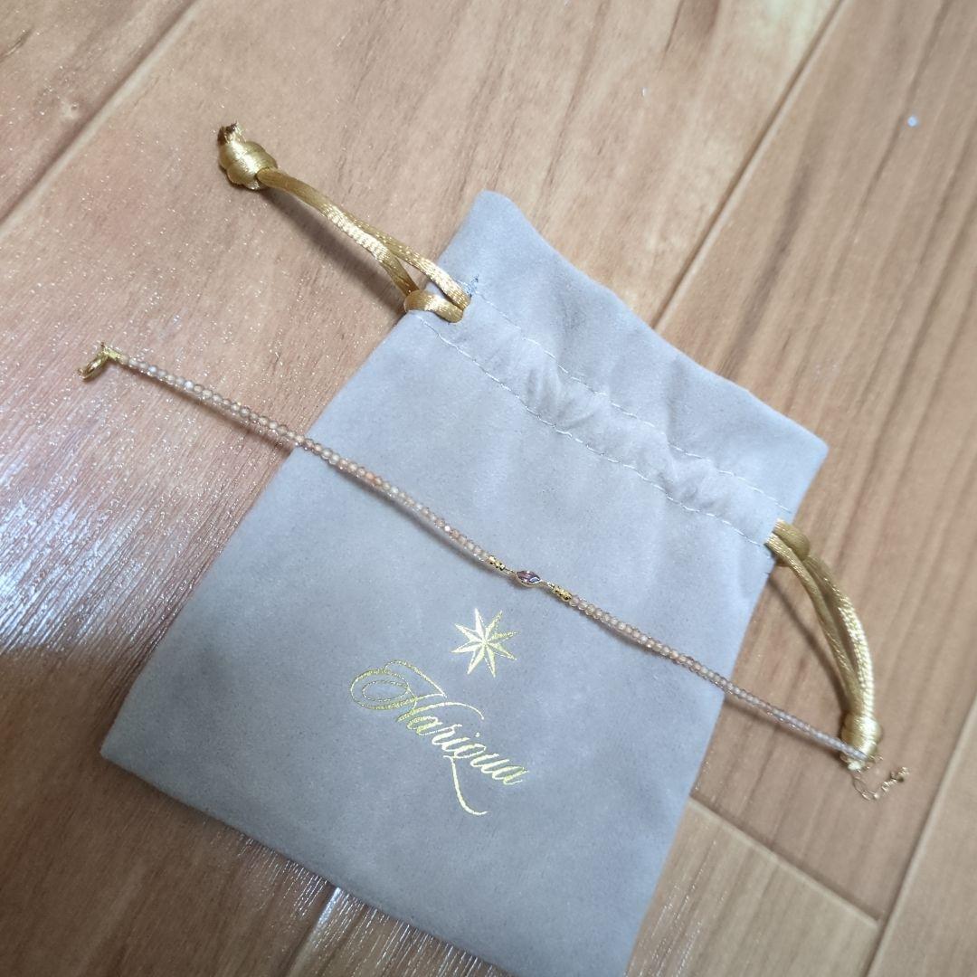 Haliqua♡ピンクジルコン♡ブレスレット