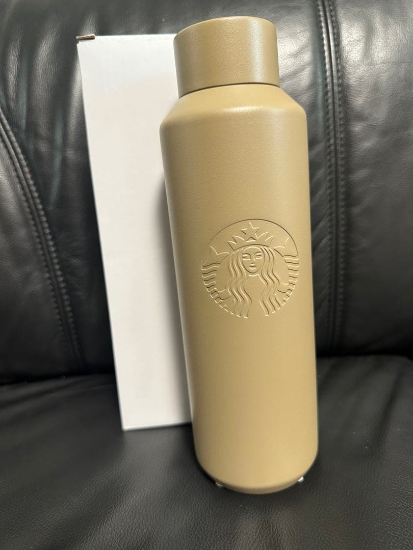 スターバックス　ステンレスボトル　ポーター　ベージュ　水筒