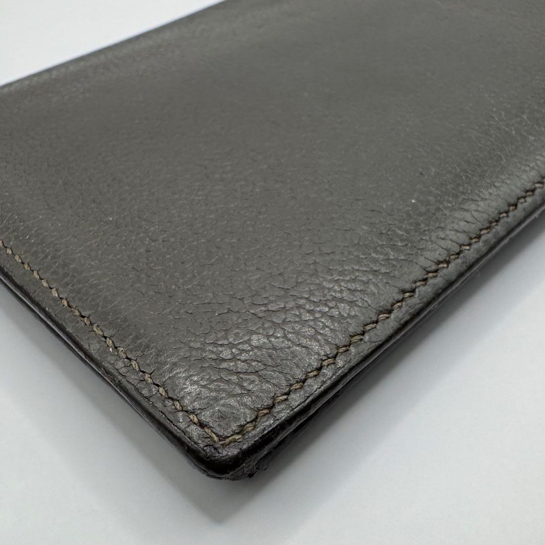 ★S級極美品★エルメス 長財布 フレミング 札入れ MC2 エトゥープ