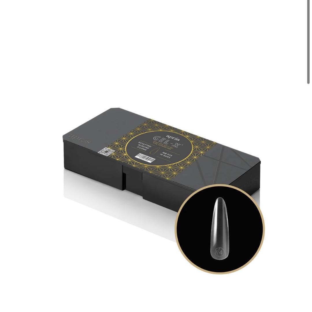 gel-x ネイルエクステンションキット スカルプテッド アーモンド コフィン