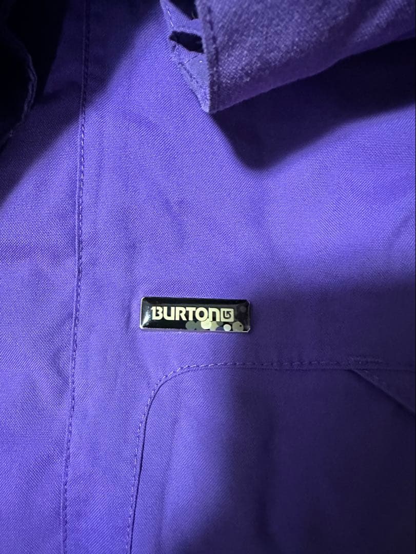 Burton 紫色 スノーボードウェア上 Mサイズ