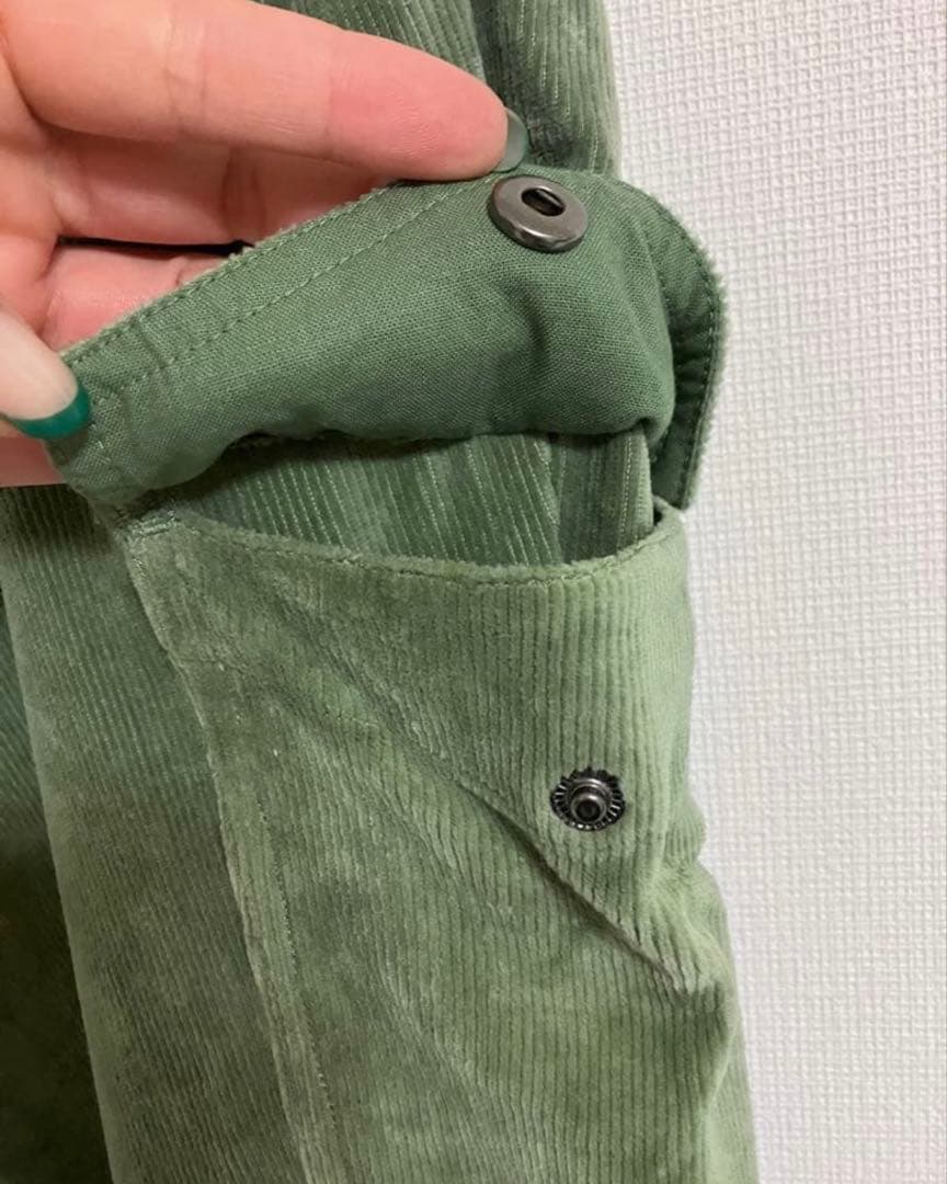 ラルフローレン　コーデュロイズボン　オリーブグリーン カーゴジョガーパンツ