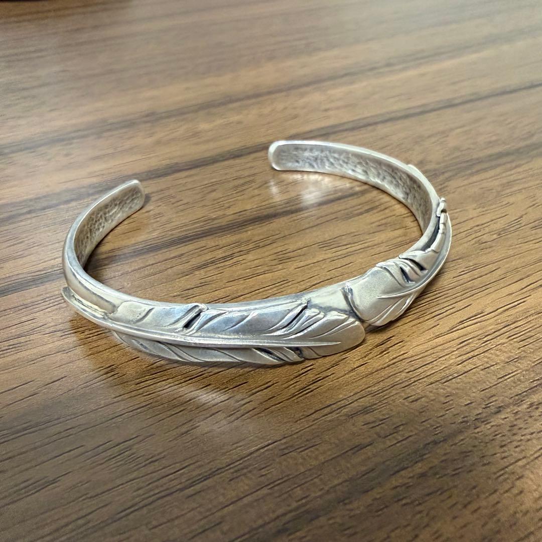 【極美品】SYMPATHY OF SOUL Old Feather Bangle