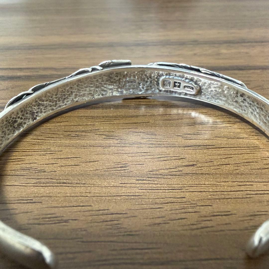 【極美品】SYMPATHY OF SOUL Old Feather Bangle