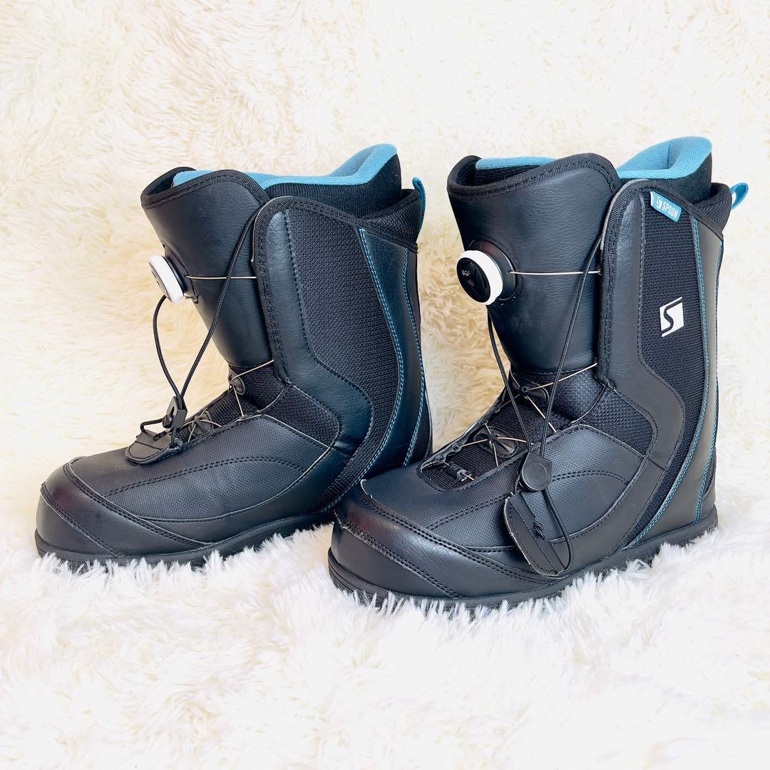 SPOON スプーン スノーボードブーツ BOA ブラック 27〜27.5cm