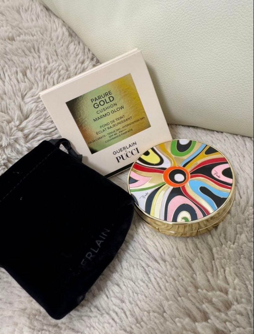 [お値下げしました] 新品　ゲラン　パリュール　ゴールド　クッションN