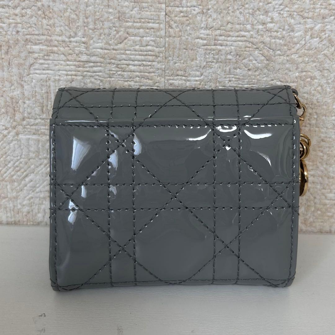 C*o様 【新品未使用❣️】Dior ロータスウォレット グレー 財布 3つ折り