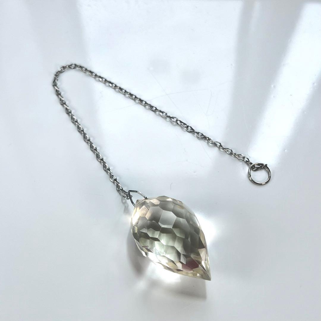 高品質　クリスタリナ産　ペンデュラム　美しい形状　4