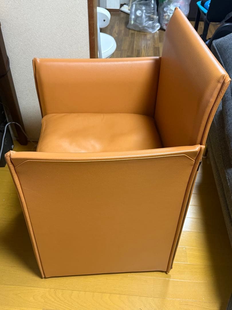 cassina カッシーナ　401 BREAK 定価45万 本革 1人掛けチェア
