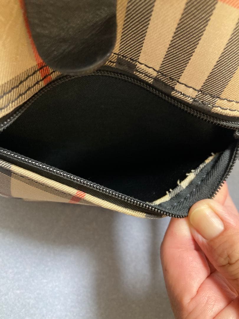 【BURBERRY バーバリー ボストンバッグ】　ノバチェック　ミニボストン