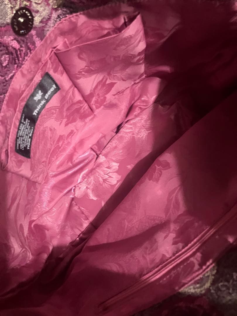 Think Bee! ネバーエンディングピンクローズ スパンコールビジュー