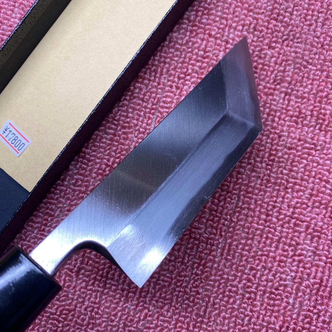 白ニ鋼　うなぎ裂き包丁　120㎜ 4寸