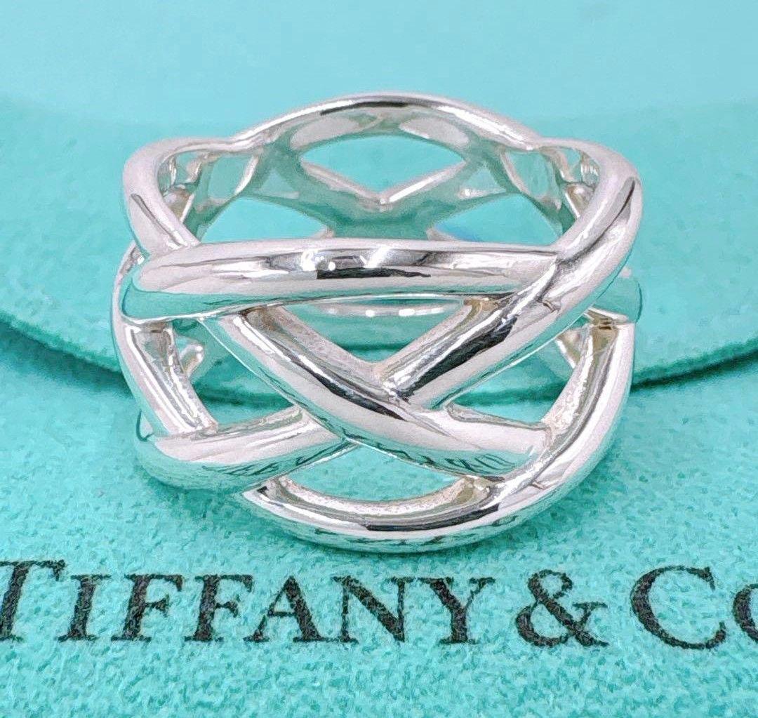 オールドティファニー ケルティックノット リング 13号 美品