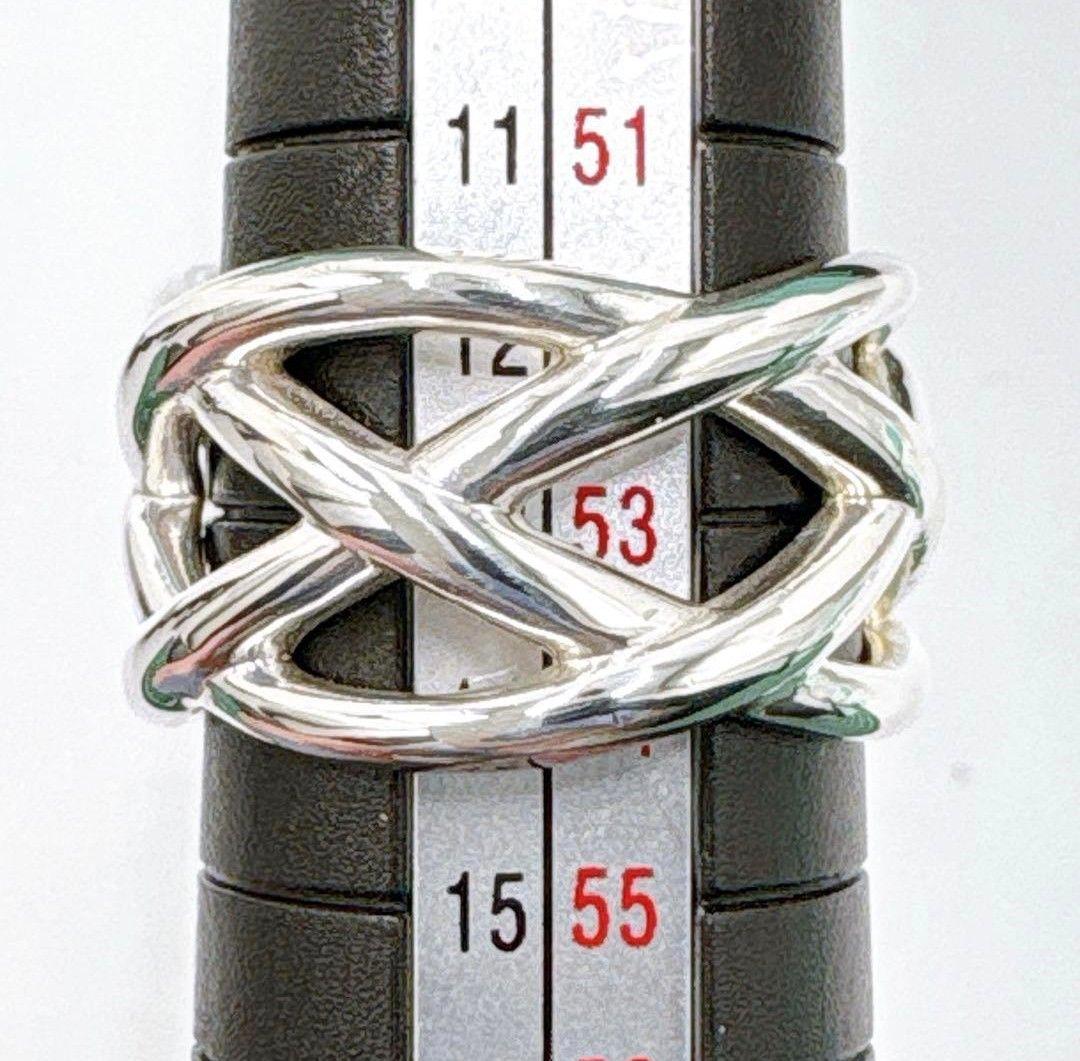 オールドティファニー ケルティックノット リング 13号 美品