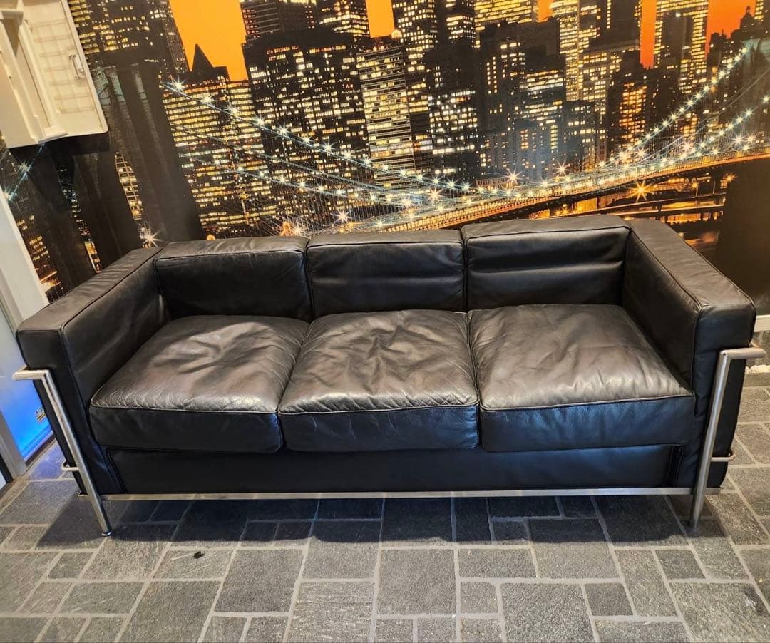 リプロダクトLe Corbusierル・コルビュジエ　3pボックスソファ