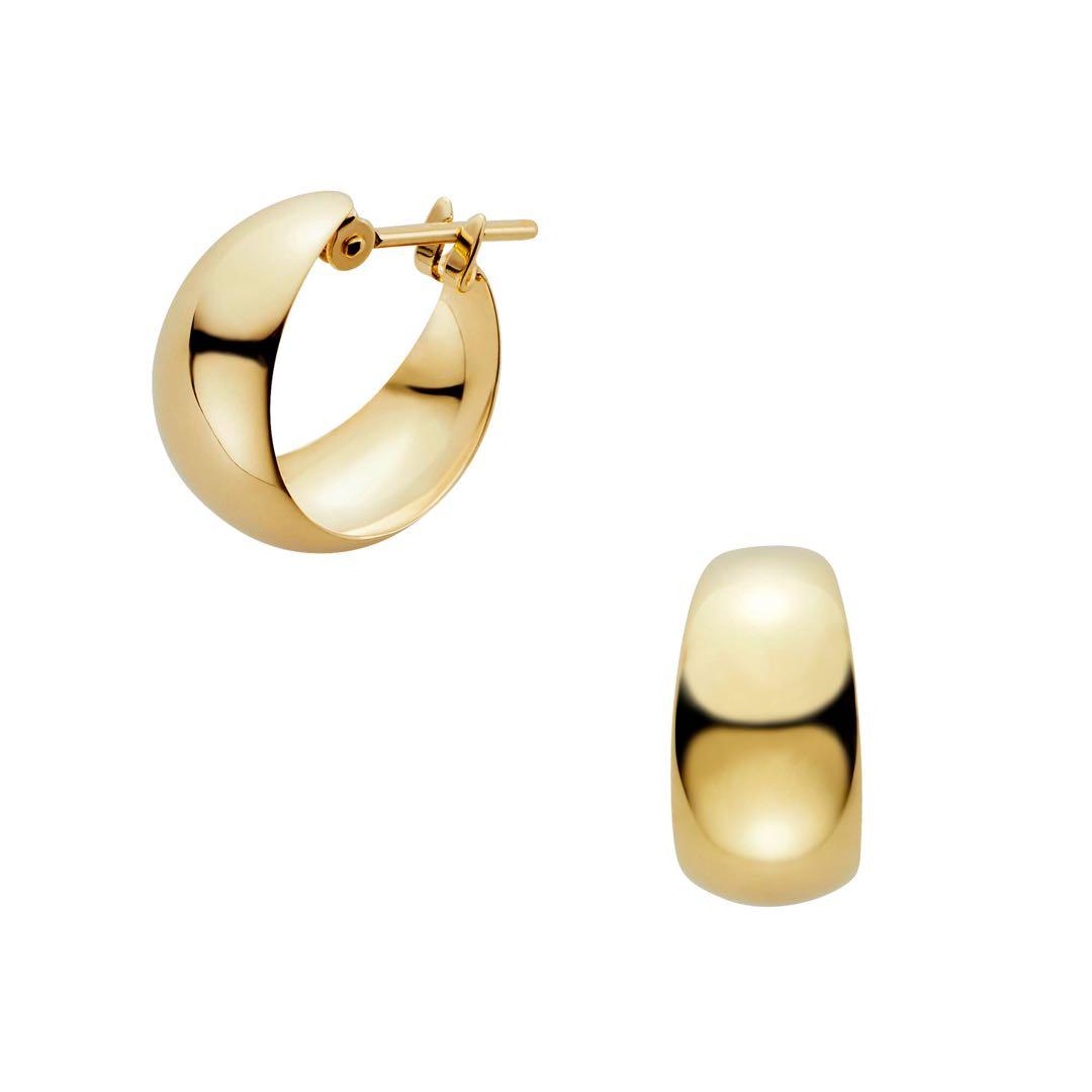 Vendome Aoyama ゴールドフープピアス AGVA1224_YG