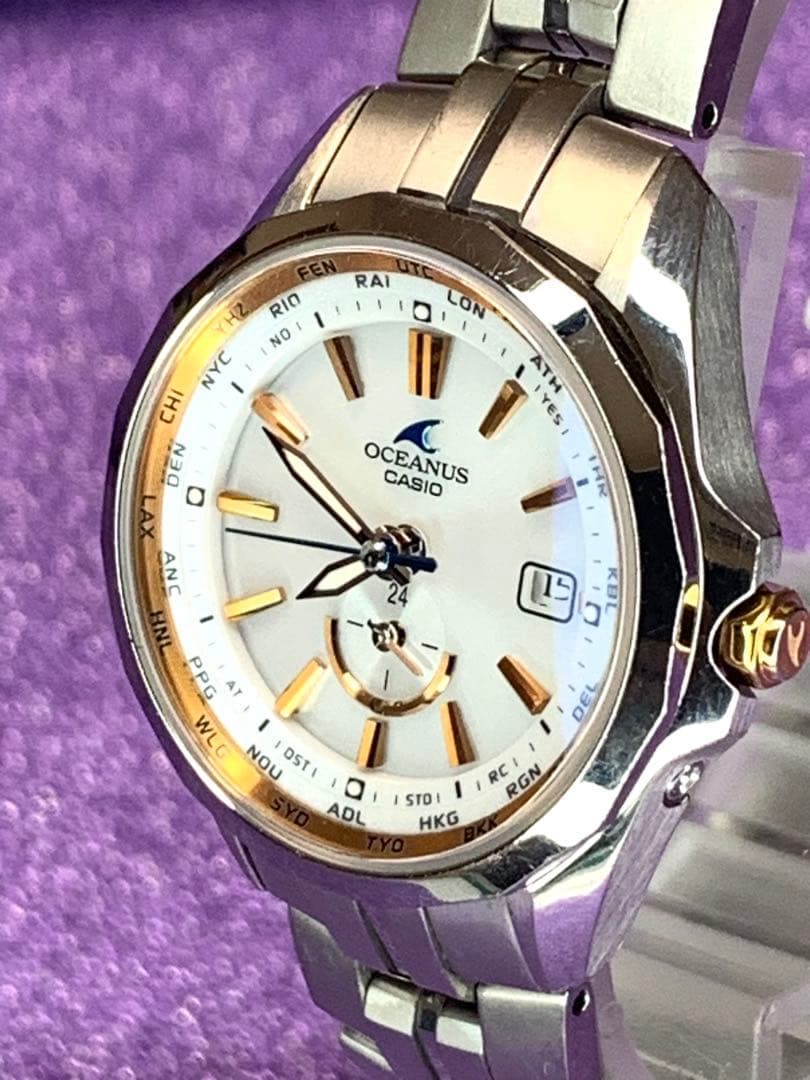 CASIO カシオ OCEANUS オシアナス OCW-S340-7AJF