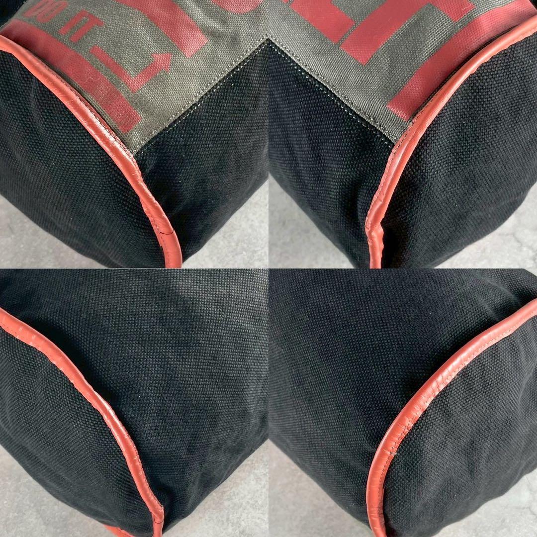 バッグ Vivienne Westwood Logo Boston Bag Canvas