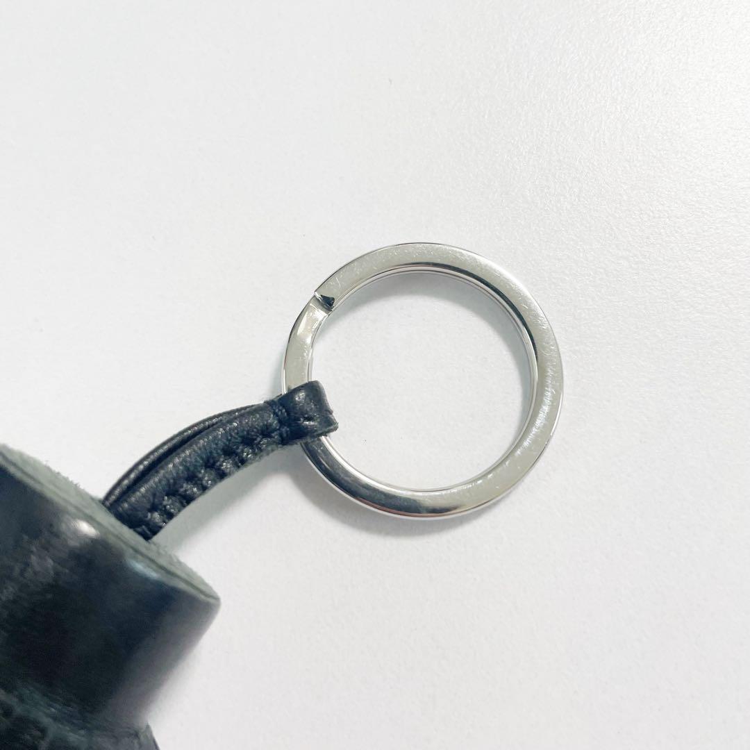 HERMES エルメス カルメン チャーム　キーホルダー　キーリング　ブラック