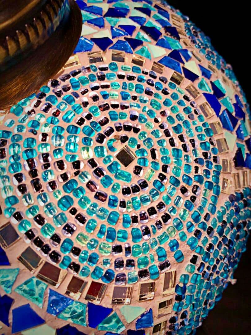 【30%OFF 期間限定セール 7/25まで】トルコランプ 大（ブルー）61