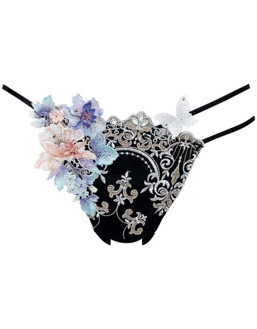 サルート店舗限定コレクション19G ブラD65 TバックM BL