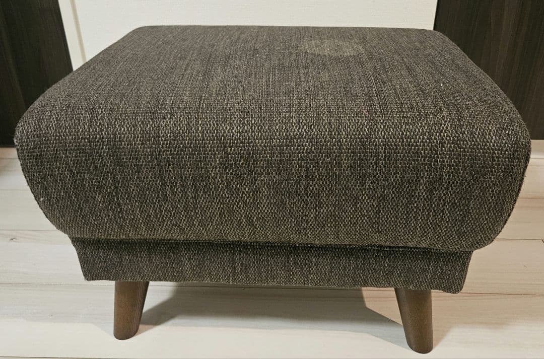 直接受け渡し可能 ニトリハイバックコウテイソファーオットマン付き