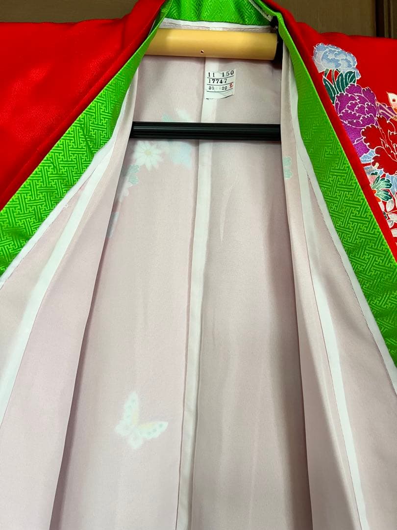 七五三　七歳　着物セット