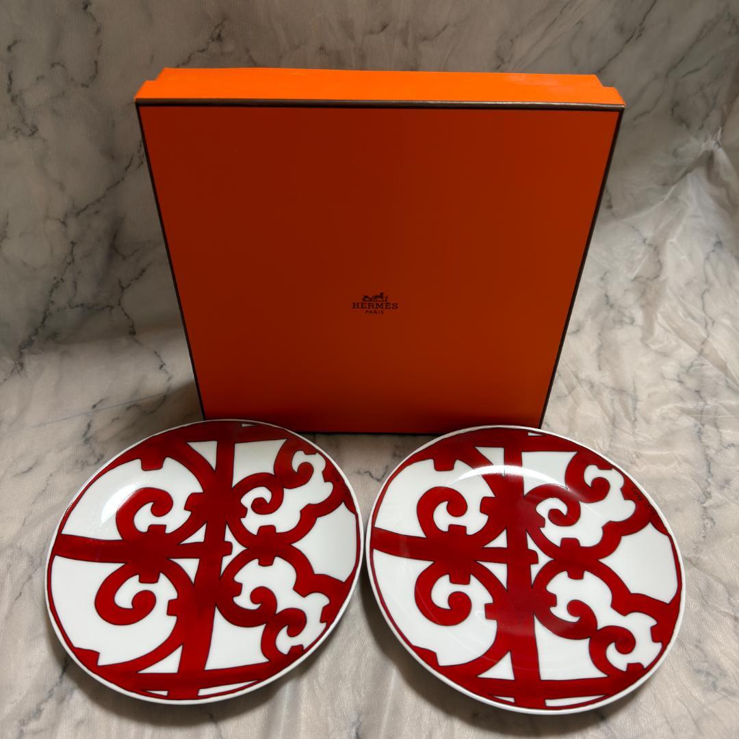 未使用・エルメス ガダルキヴィール パンプレートNo1 ２枚セット