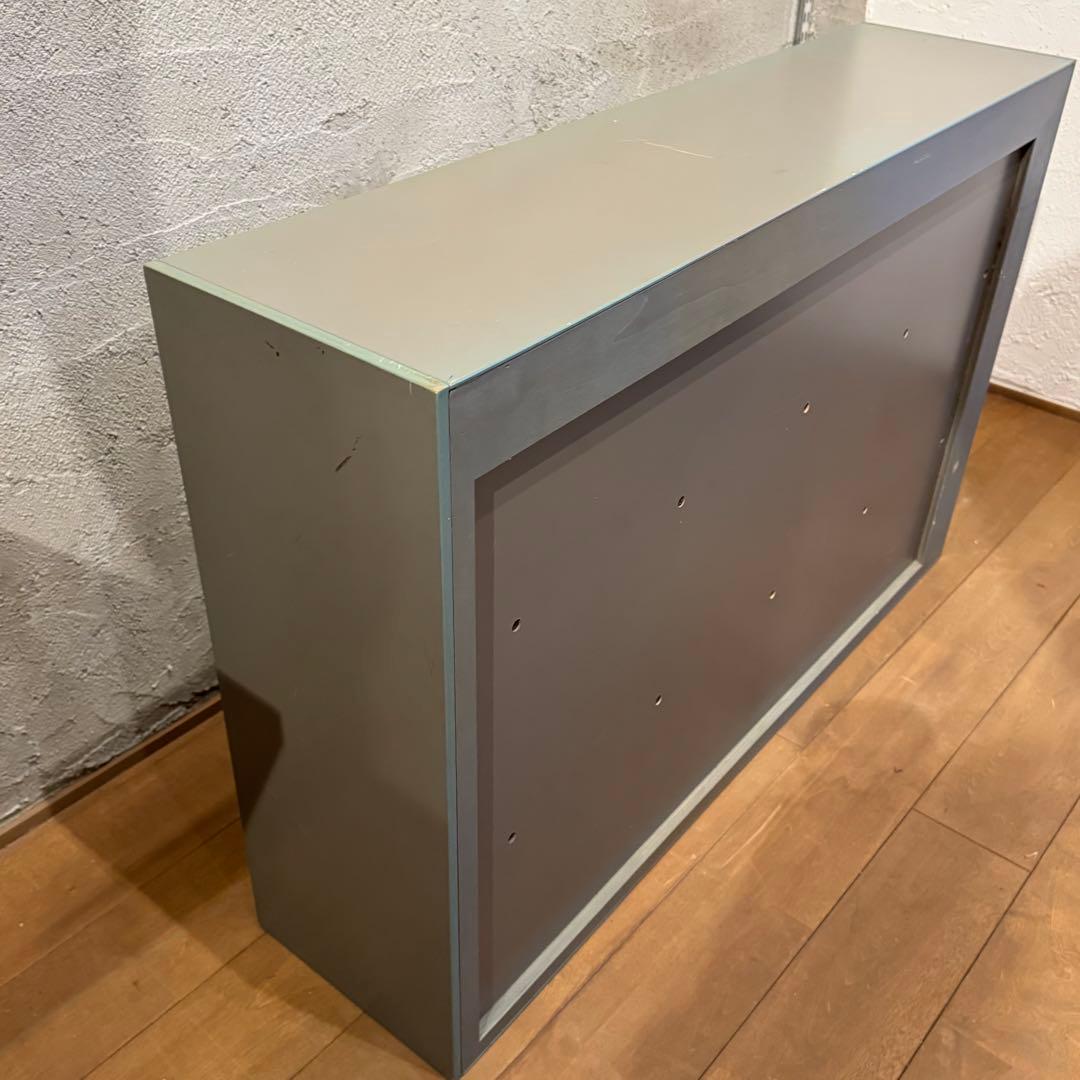 キャビネット オープンラック 本棚　グレー