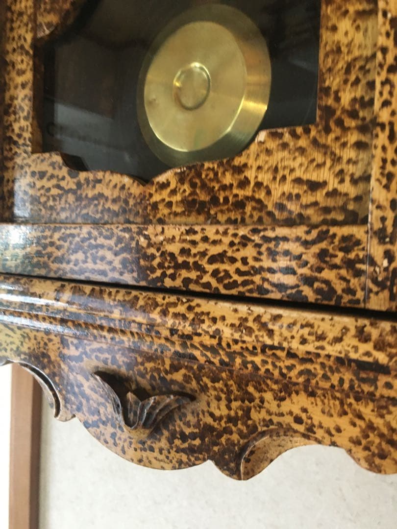 横浜エムズイ商会 ゼンマイ振り子時計 超美品！