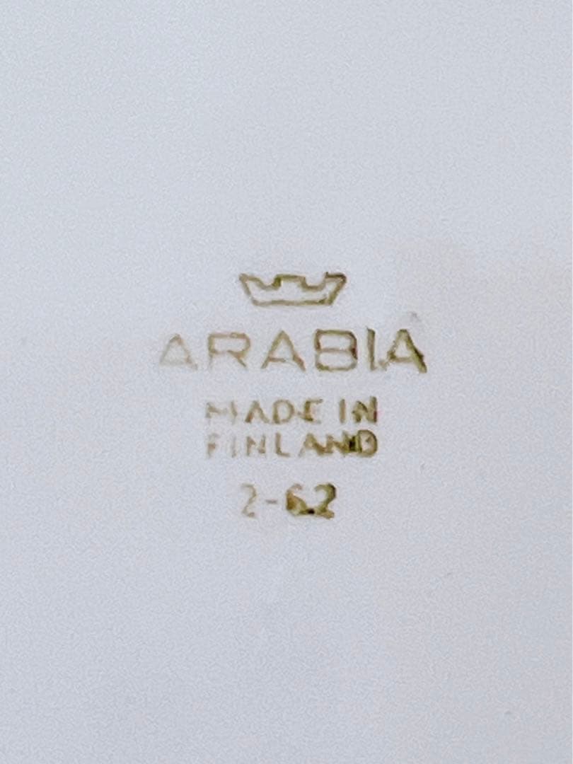 Arabia＊Seita＊23.5cm Plate・* 2枚セット