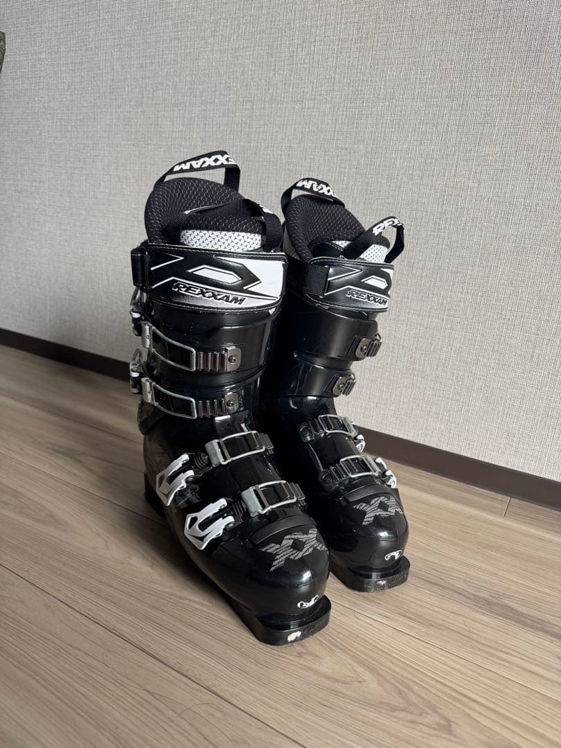 REXXAM XX-97M スキー ブーツ 27cmブラック/ホワイト