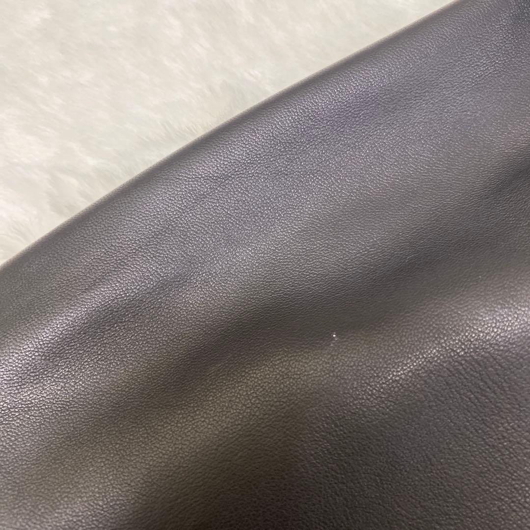 バーバリー ロンドン ラムレザー トレンチコート スカート 2点セット