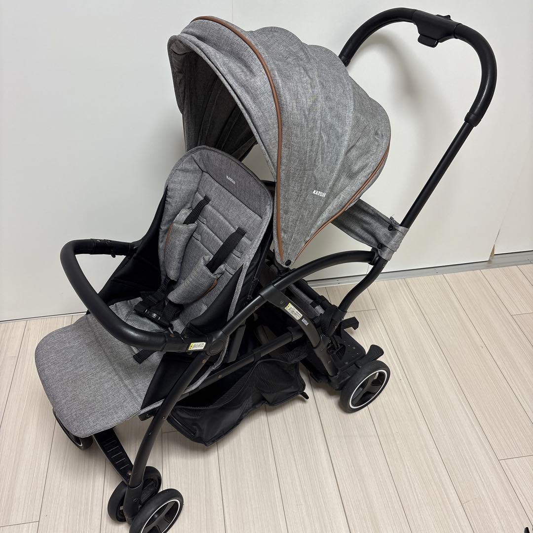 カトージ　2シーター　2人乗りベビーカー　おまけ付き