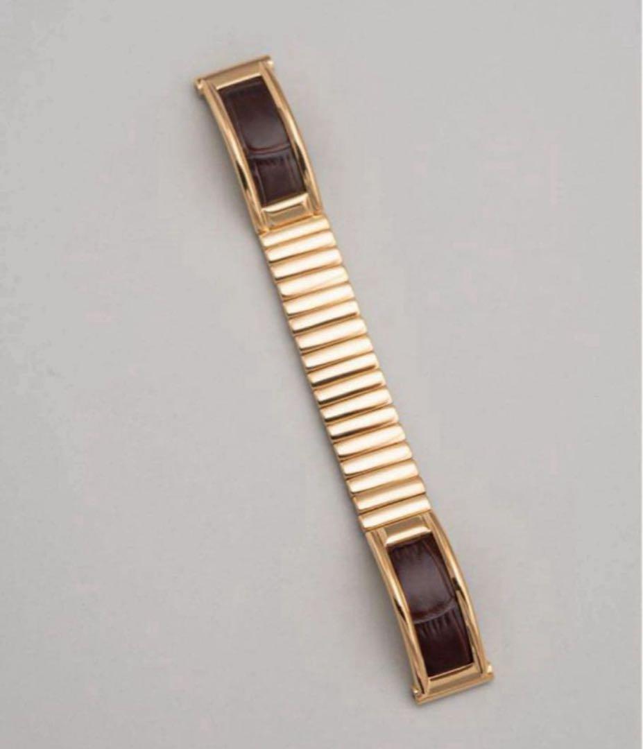 新品 蛇腹ベルト コンビ ハミルトン staysick ビンテージ 希少 レア