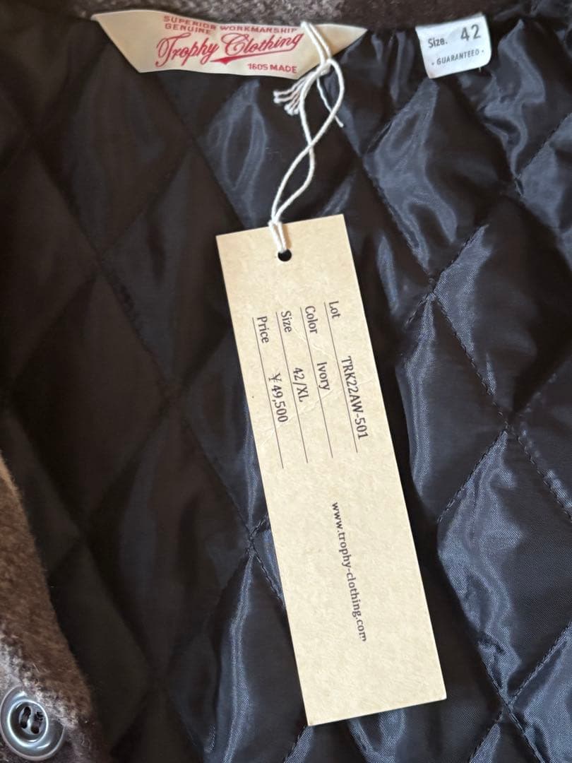 Trophy Clothing チェックジャケット 42 トロフィークロージング
