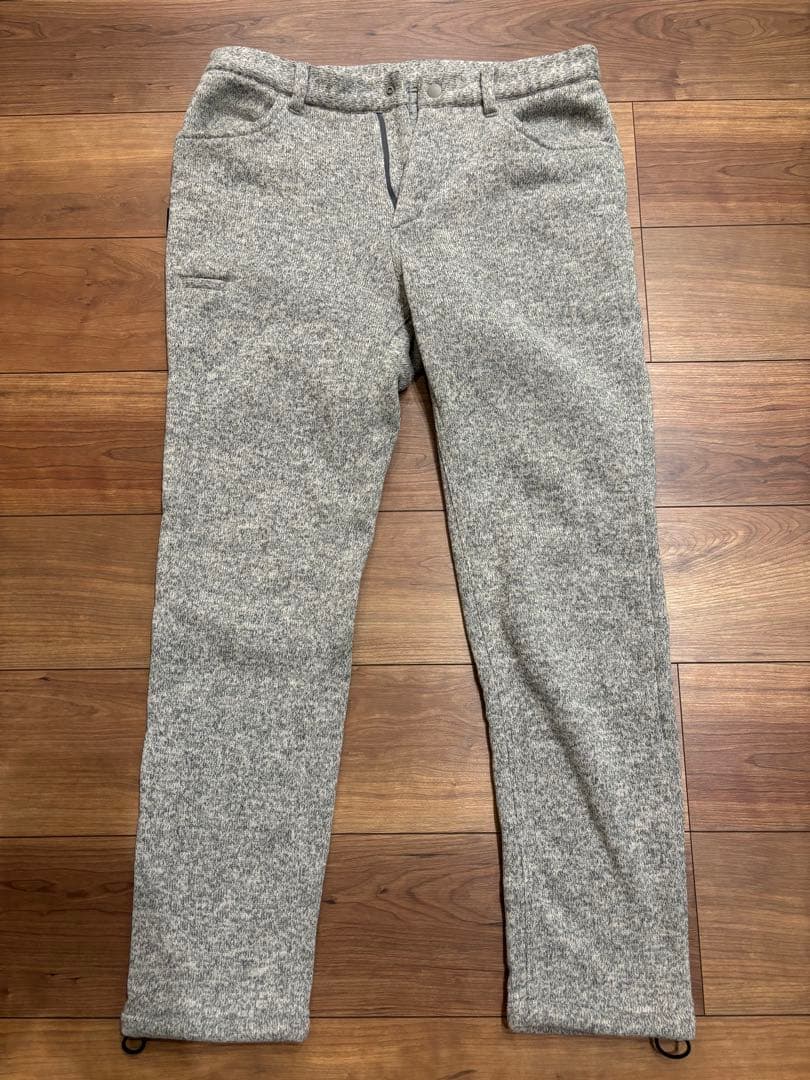 ビームスゴルフ　ポーラテック　メンズパンツ Mサイズ　グレー　フリース