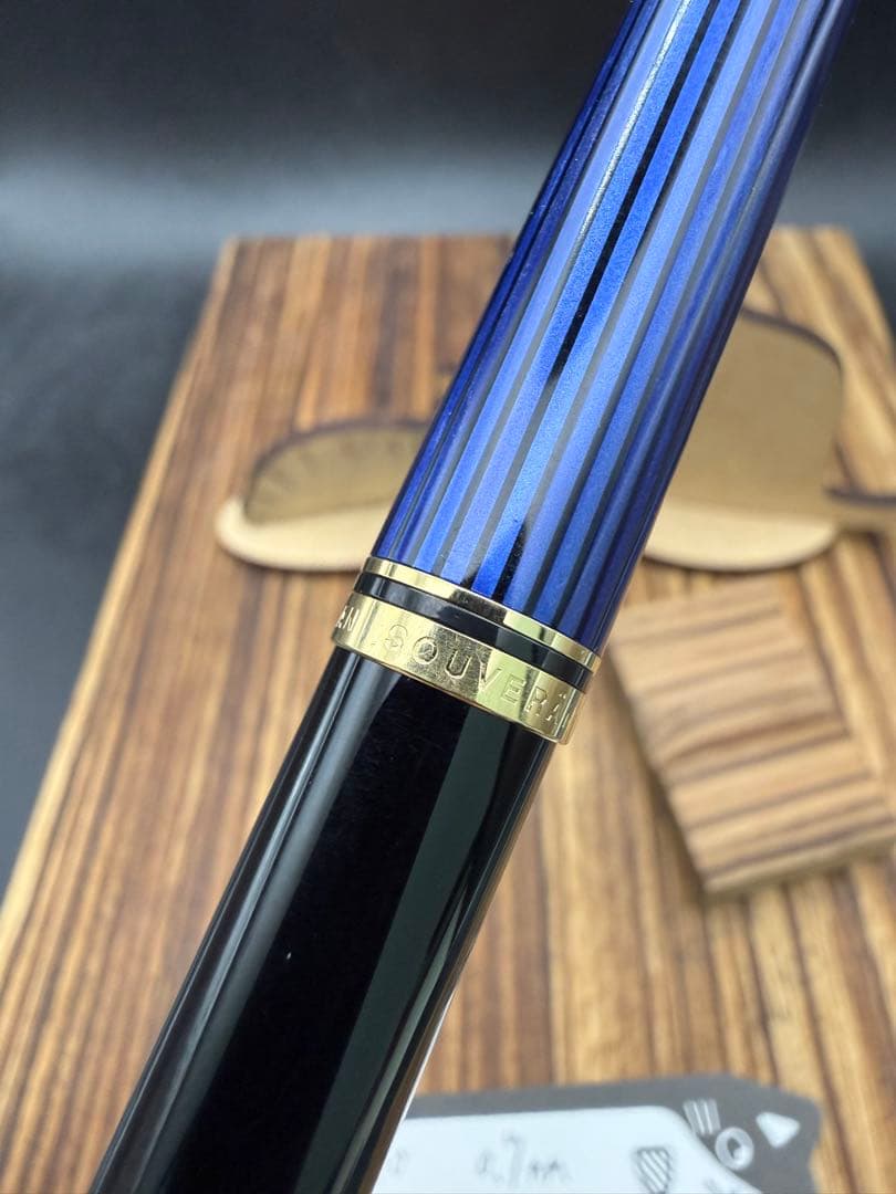 PELIKAN シャーペン D600 青縞 0.7mm 美品