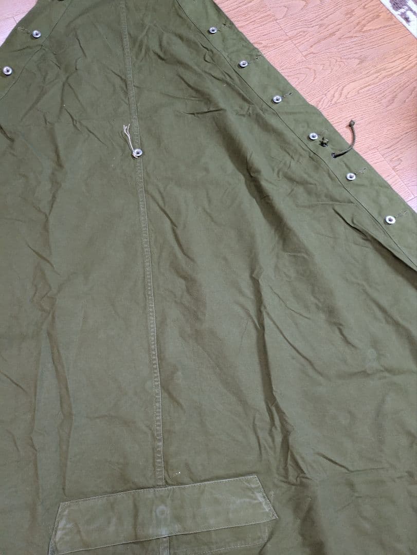 ノルウェー軍幕　2枚組　used