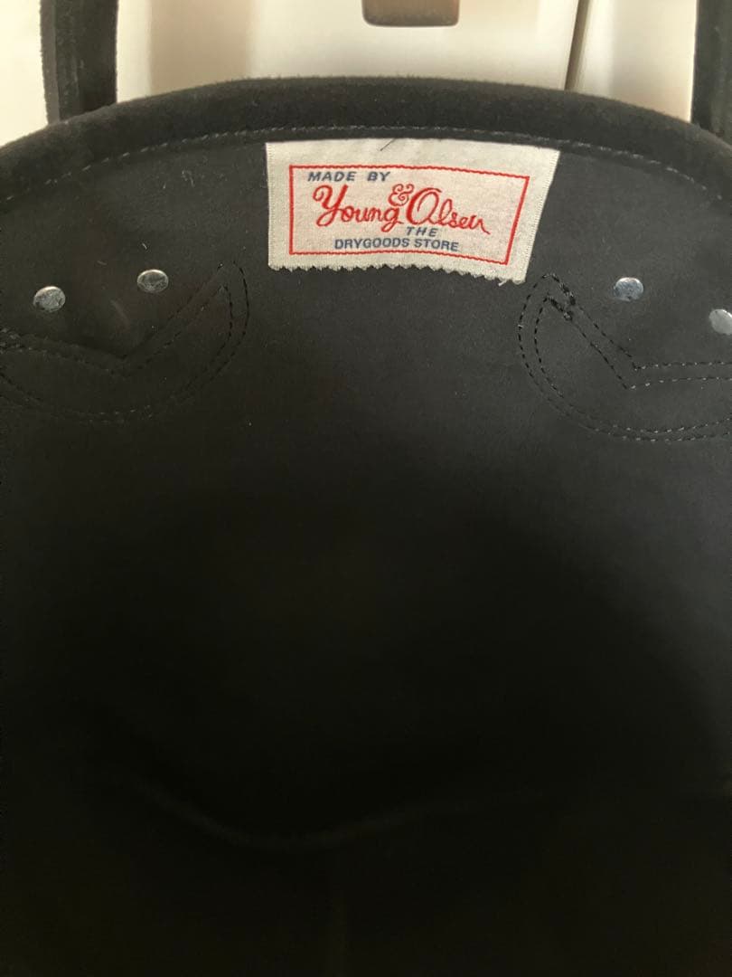 YOUNG & OLSEN 別注 ウルトラスエード トートバッグ E サイズ