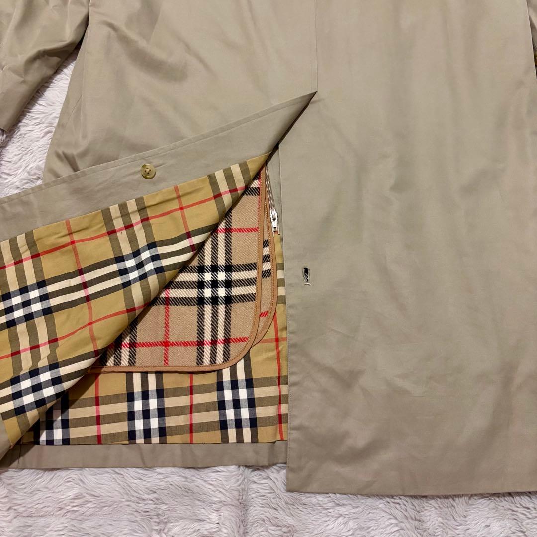 【未使用級】Burberrys ‘ メンズ　ステンカラーコート　ライナー付き