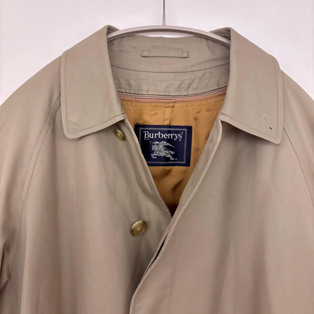 【未使用級】Burberrys ‘ メンズ　ステンカラーコート　ライナー付き