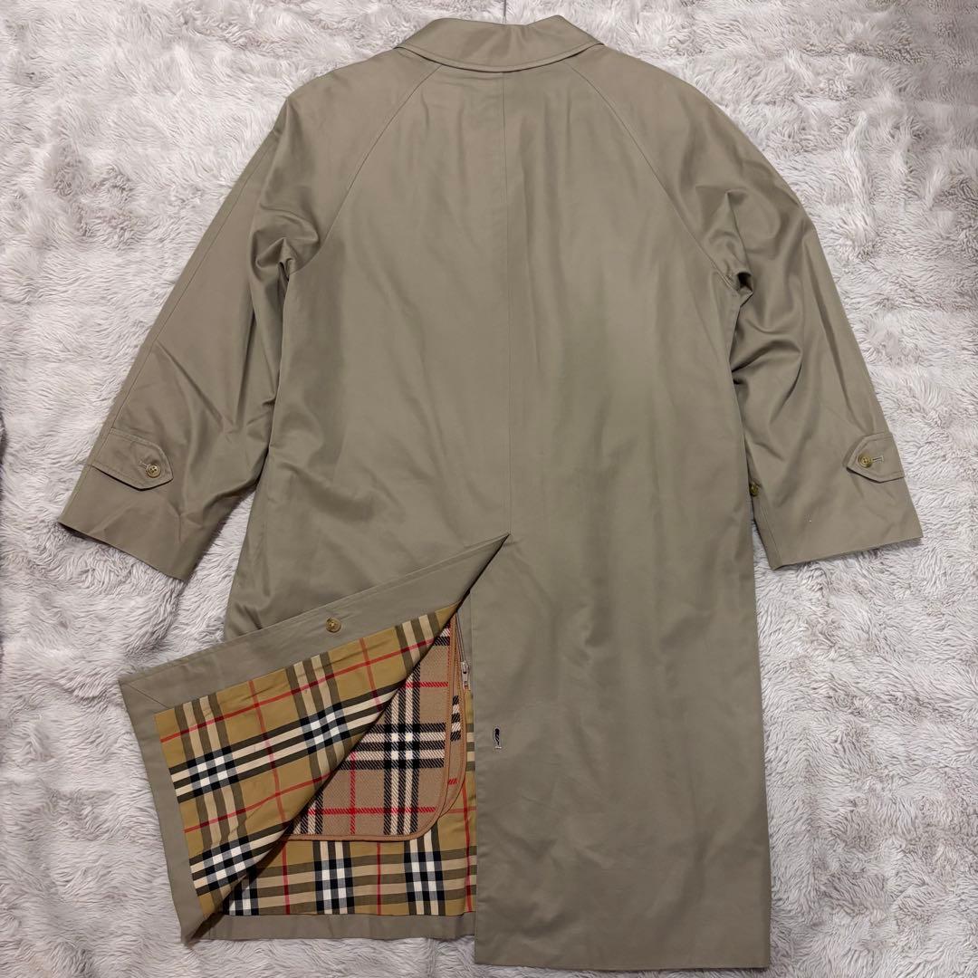 【未使用級】Burberrys ‘ メンズ　ステンカラーコート　ライナー付き
