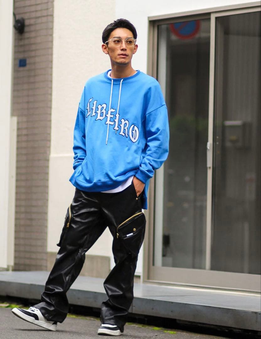 【新品未使用】LIBEIRO コーティングポケットパンツ