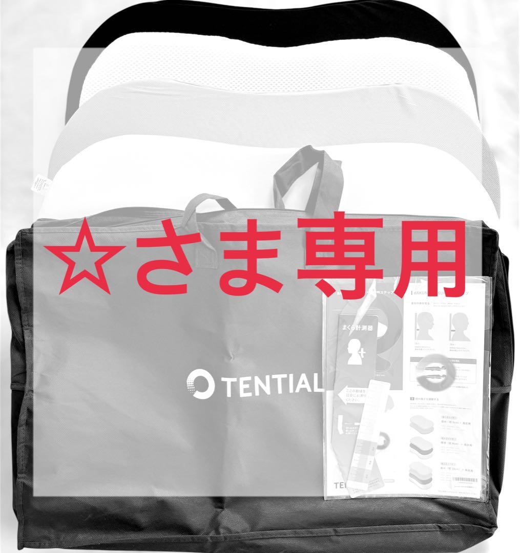 【美品】枕　TENTIALテンシャル BAKUNE MAKURA 高さ調整