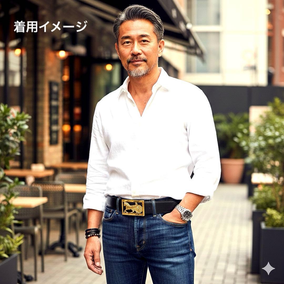 【M】CELINE ベルト 馬車金具 ホースキャリッジ ゴールド 希少