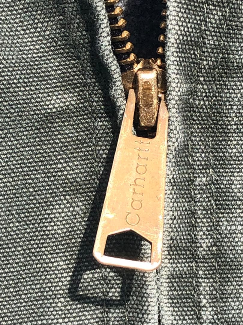 焼*ー様 レア！Carhartt アクティブジャケット モスグリーン　グレーフリ