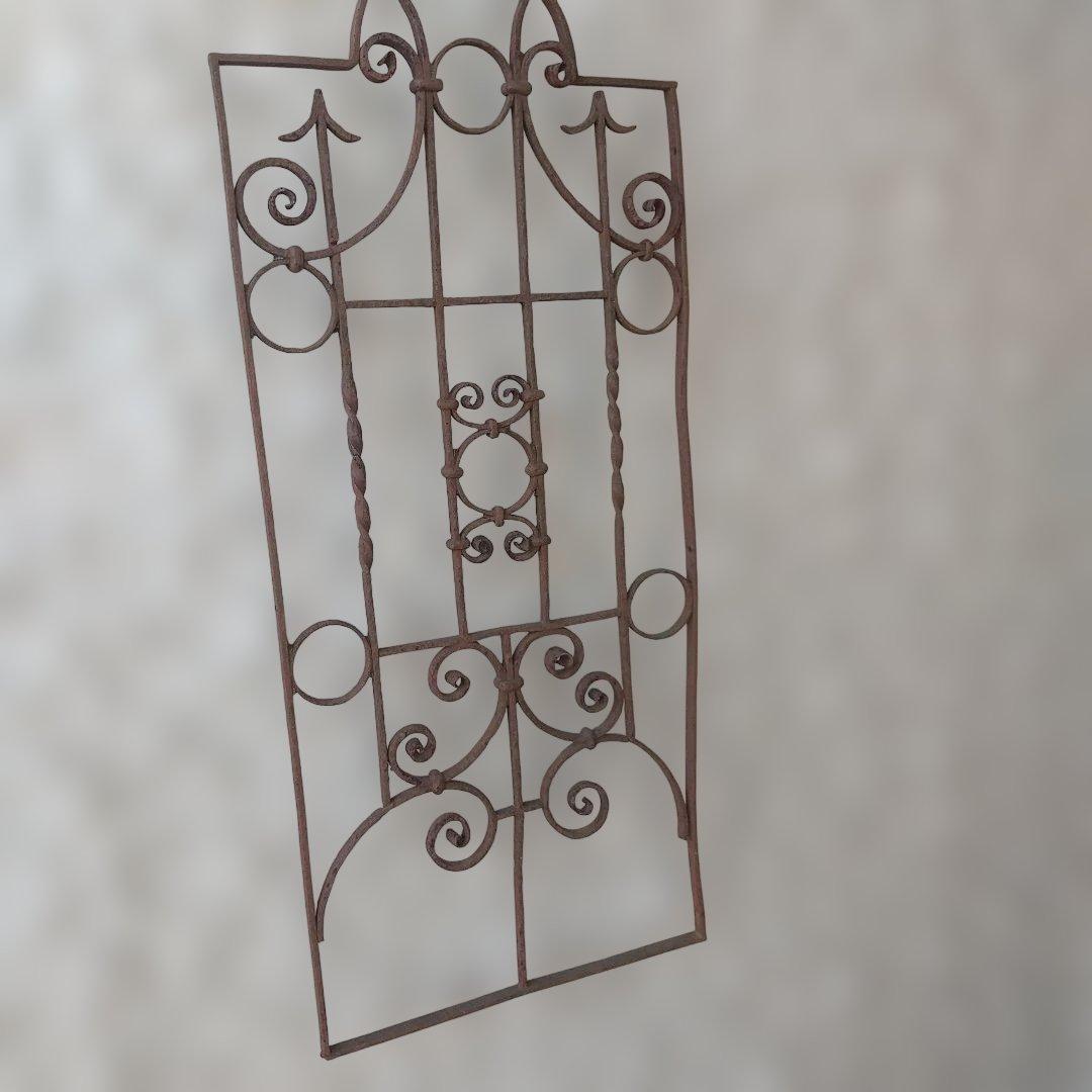 フェンスアンティーク アイアンパネル