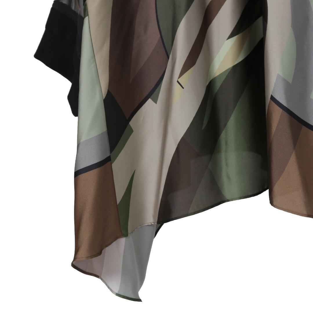 sacai x KAWS コラボ 21SS カモフラージュ シアー ブルゾン